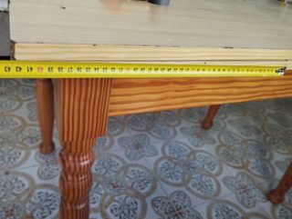 Mesa extensible madera