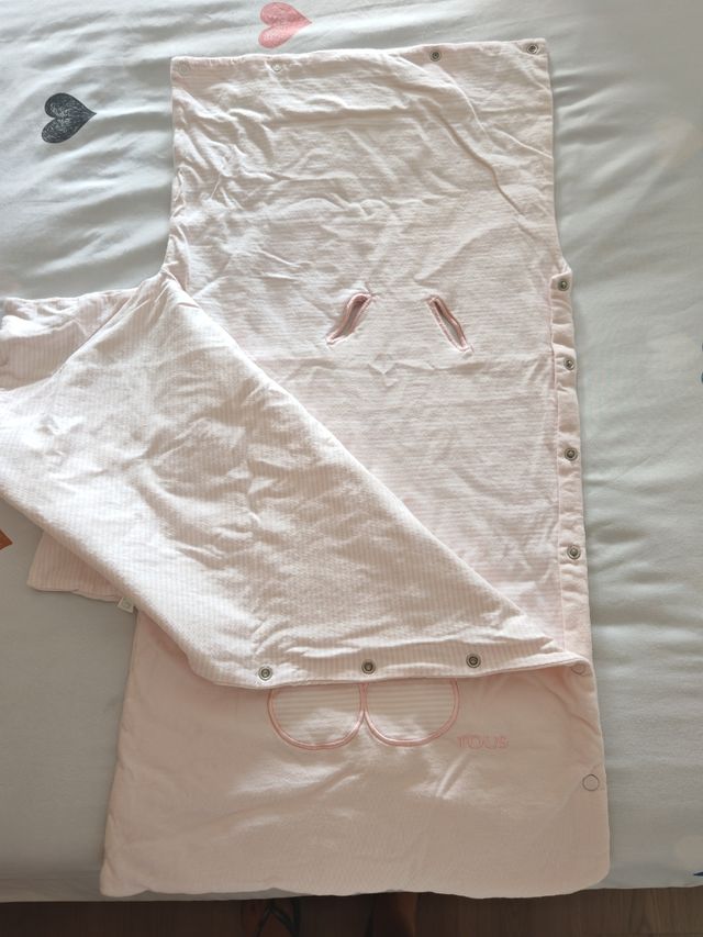 Saco bebé Tous rosa