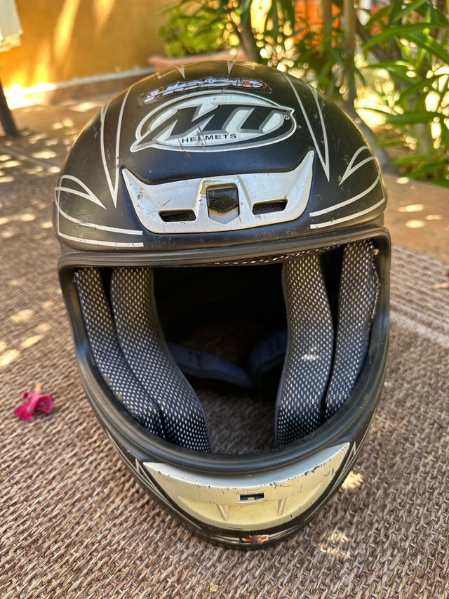 Casco MT Moto - Negro
