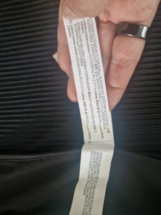 Chaqueta Zara negra talla L