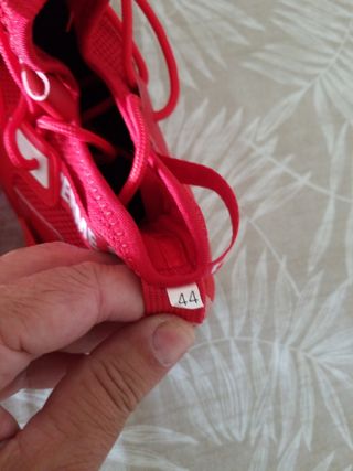 Zapatillas rojas deportivas