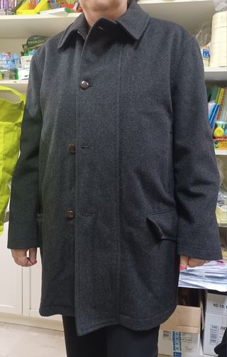 Cappotto grigio tg 4XL (52-62)
