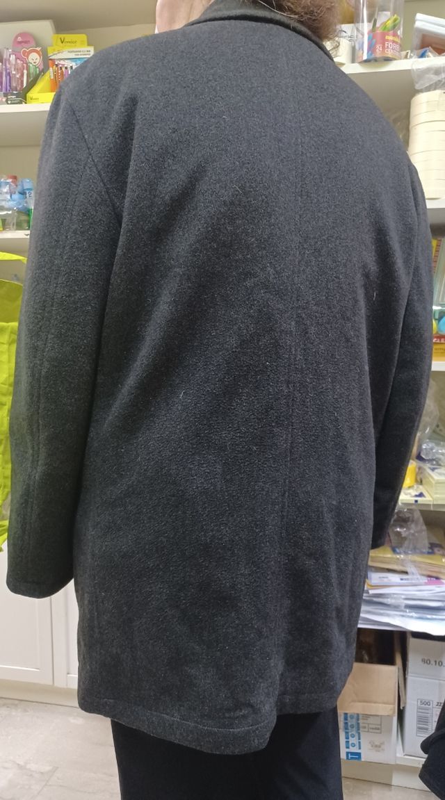 Cappotto grigio tg 4XL (52-62)