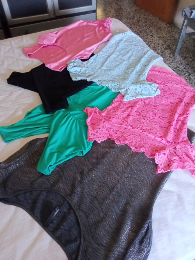 Lote 6 tops y bodies