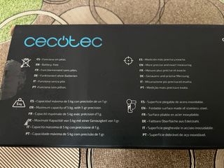 Cecotec Cook Control 1010 - Báscula Cocina