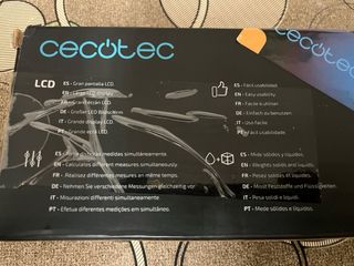 Cecotec Cook Control 1010 - Báscula Cocina