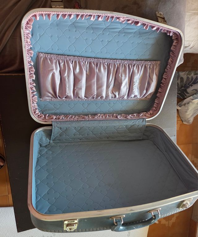 Maleta Vintage Azul
