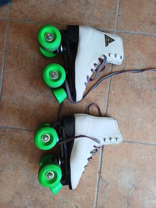 Patines Vintage Blancos