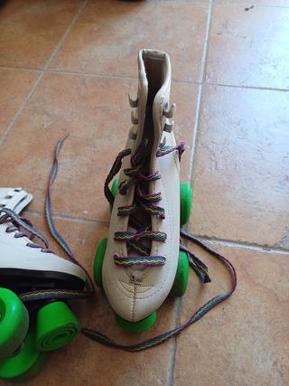 Patines Vintage Blancos