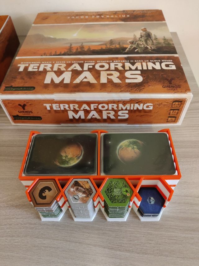 Terraforming Mars: Portacarte e tessere