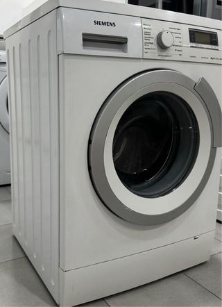 LAVADORA DE CARGA FRONTAL SIEMENS BLANCO DE 8 KG