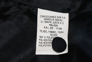 Vestido negro elegante (Don Algodón)