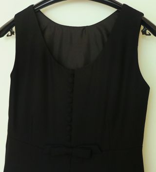 Vestido negro elegante (Don Algodón)