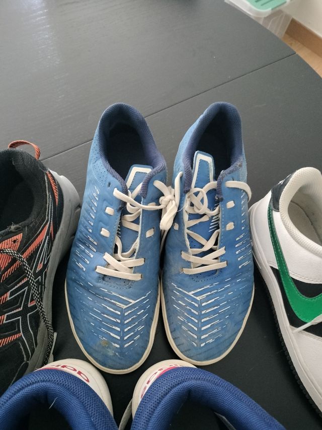 LOTE 6pares bambas niño Adidas-Nike-Asics-Decathon