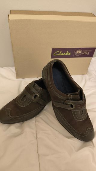 Clarks - Zapatos Marrón Mujer