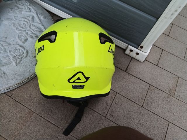 CASCO da moto e anche da bici poco usato.