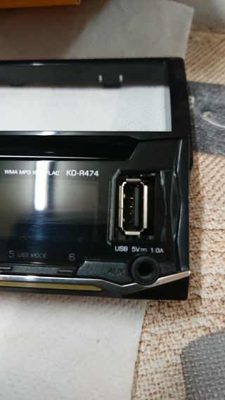 Radio CD JVC coche KD-R474