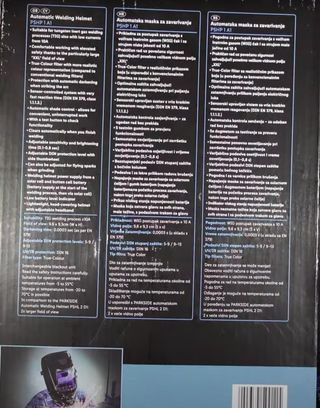 PANTALLA SOLDAR PARKSIDE PERFORMANCE