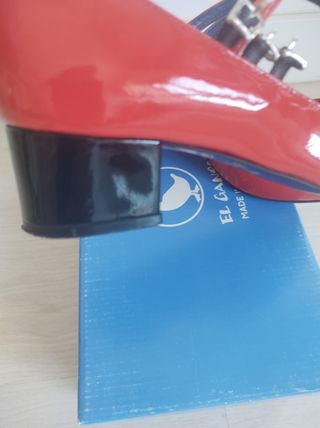 Merceditas rojas charol El Ganso