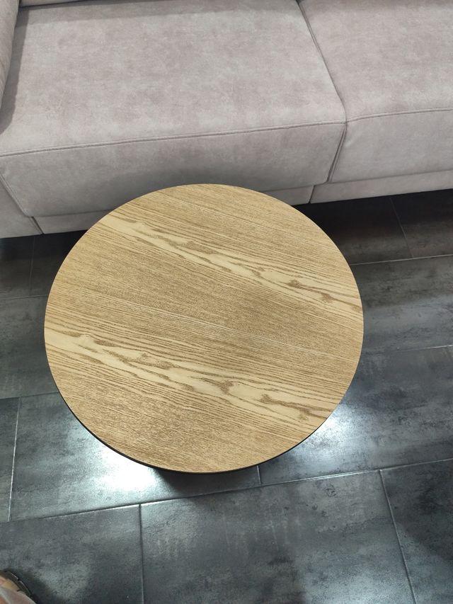 Mesa auxiliar de madera ROBLE con tapa NUEVA