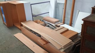 Estantería Billy IKEA - Madera, Beige