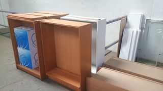 Estantería Billy IKEA - Madera, Beige