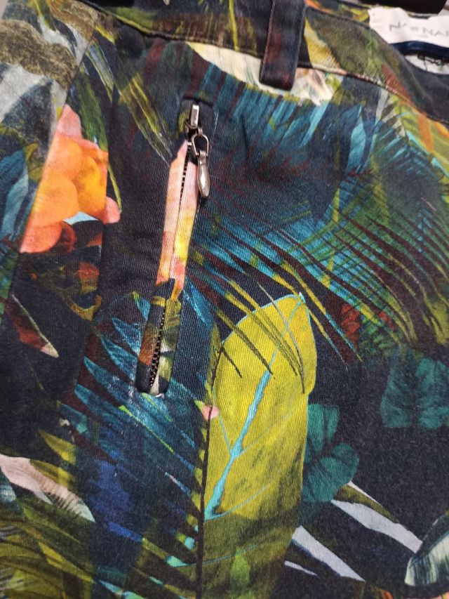 Pantalones estampados -talla M