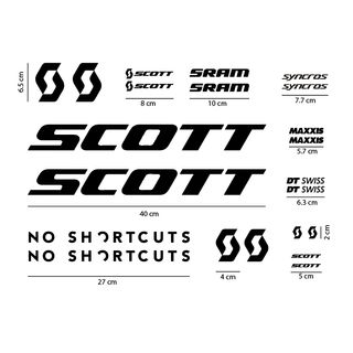 Pegatinas Scott.