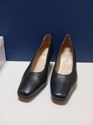 Zapatos negros Salvador clásicos
