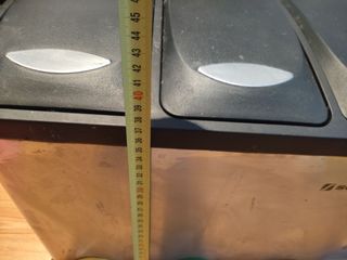 Cubo reciclaje 3 compartimentos songmics