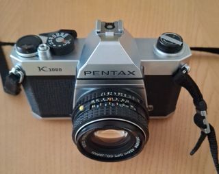 Pentax K1000: Cámara réflex analógica
