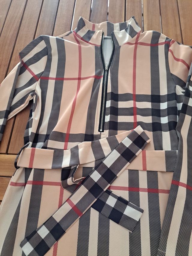 Vestido estampado talla M