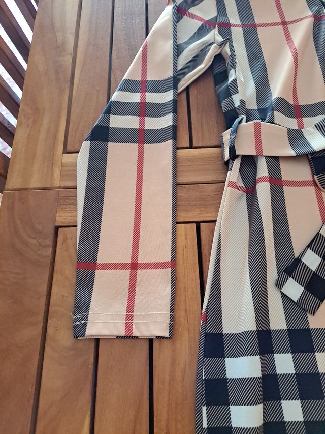 Vestido estampado talla M