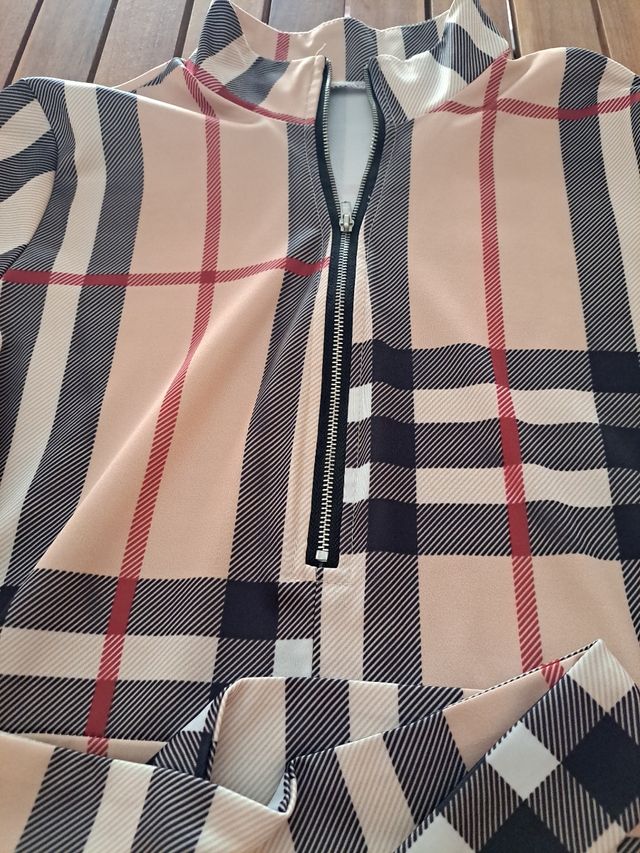 Vestido estampado talla M