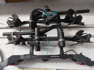 Portabicicletas de bola para 2 bicis