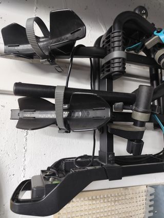 Portabicicletas de bola para 2 bicis