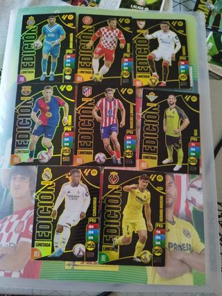 8 Cromos Adrenalyn 2024-25 Limitada
