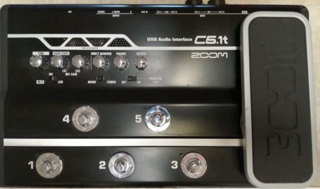 Zoom C5.1t Pedalera Multiefectos