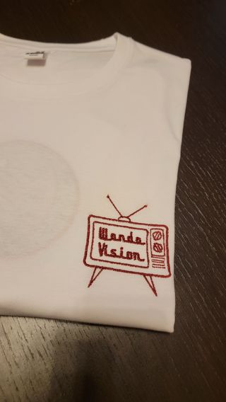 Maglietta WandaVision bianca