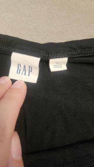 Top GAP nero elegante