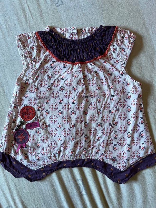 Blusa niña 3 meses - Tirantes