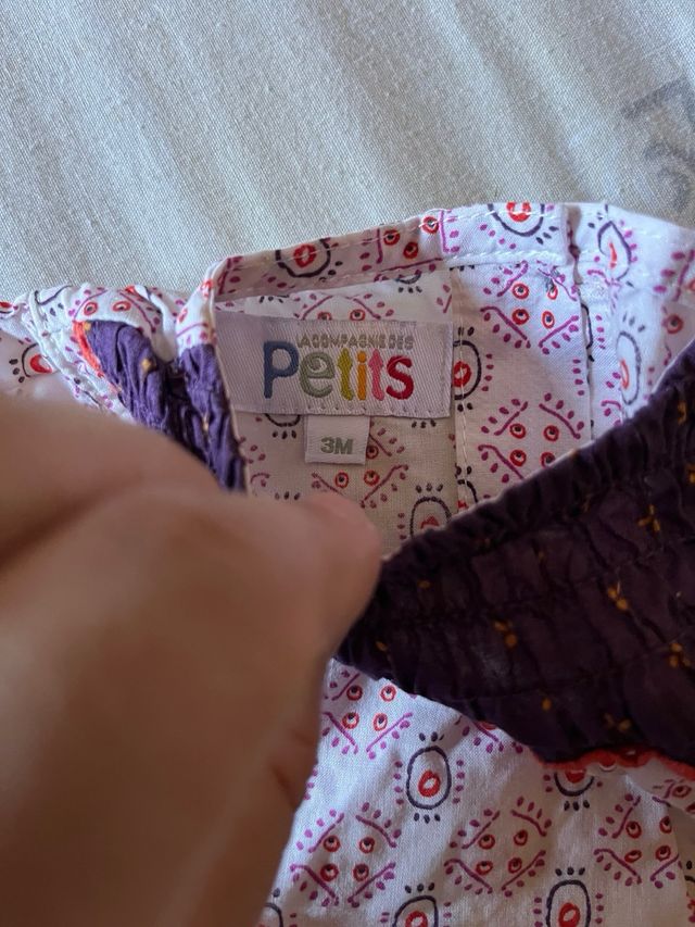 Blusa niña 3 meses - Tirantes