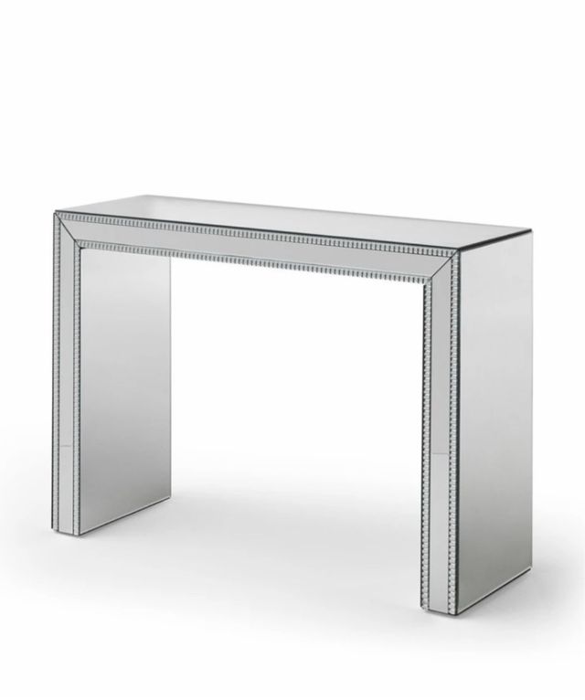 Consolle a specchio argentata - Moderna
