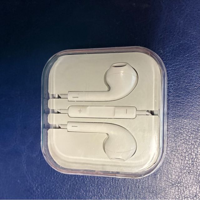 Auriculares iPhone IDUSD - Azul y Blanco