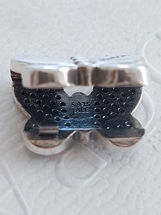 Charm Pandora ORIGINAL - Mariposa Dorada Morado