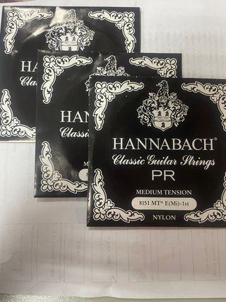 Corde classiche Hannabach - 3 corde sciolte