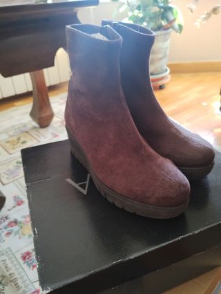 Botines de cuero
