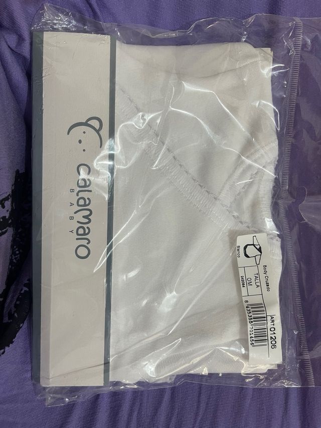 Body CalaMaro 0M recién nacido nuevo a estrenar