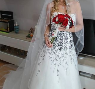 Vestido novia blanco
