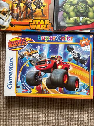 5 Puzzles Infantiles